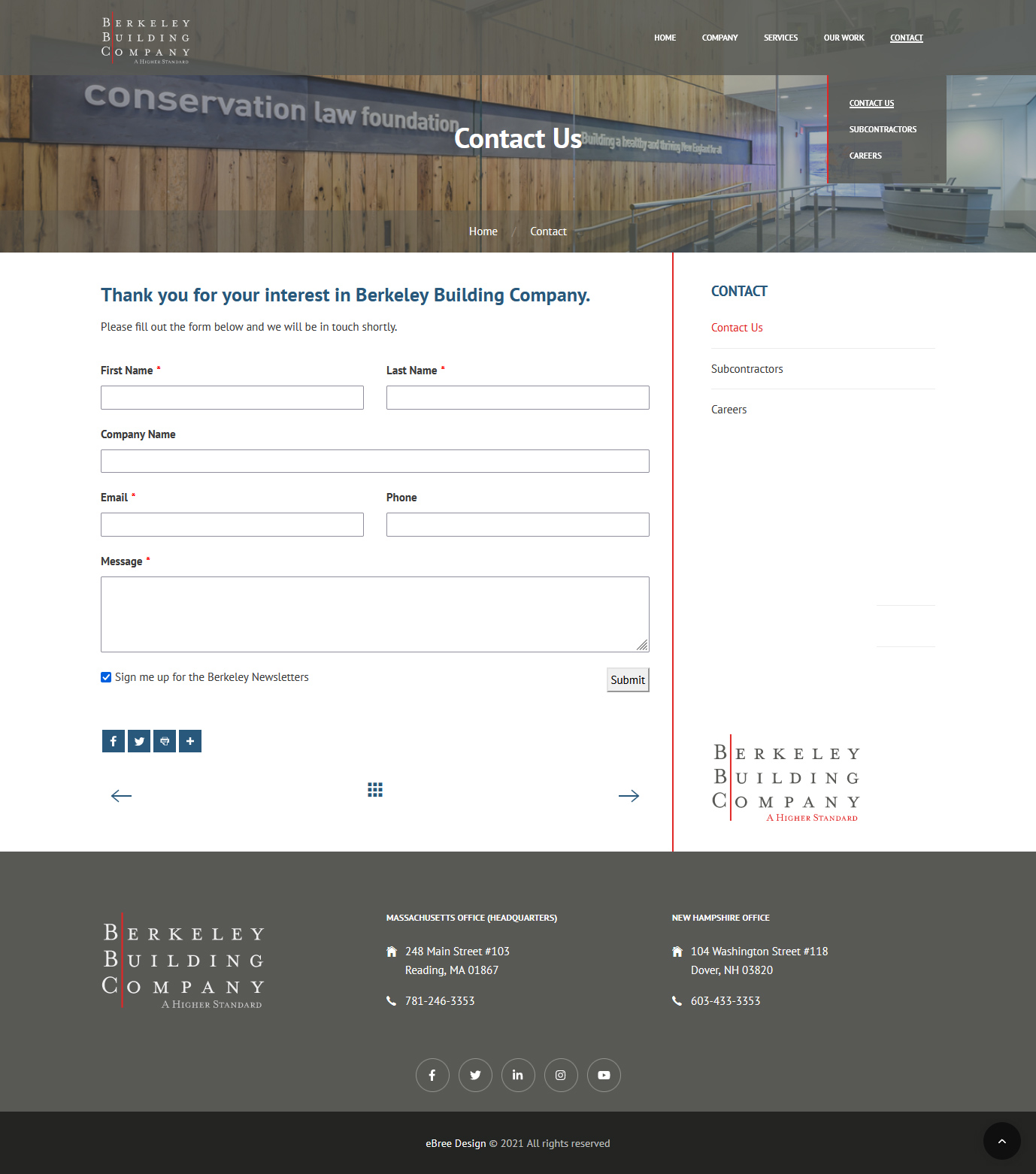 https://berkeleybuildingcompany.com &copy; by eBree Web Design