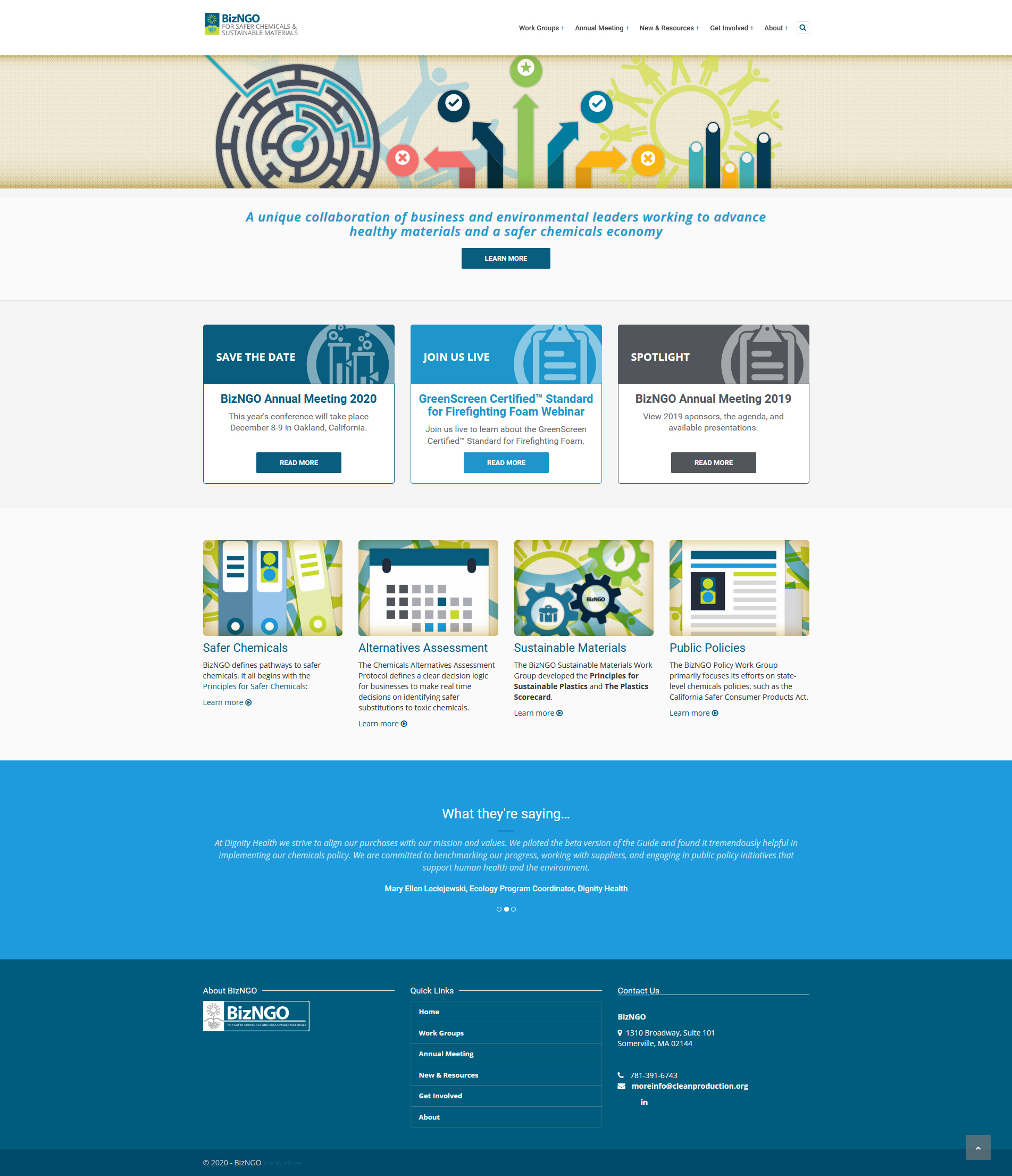 View BizNGO Nonprofit Workgroup website