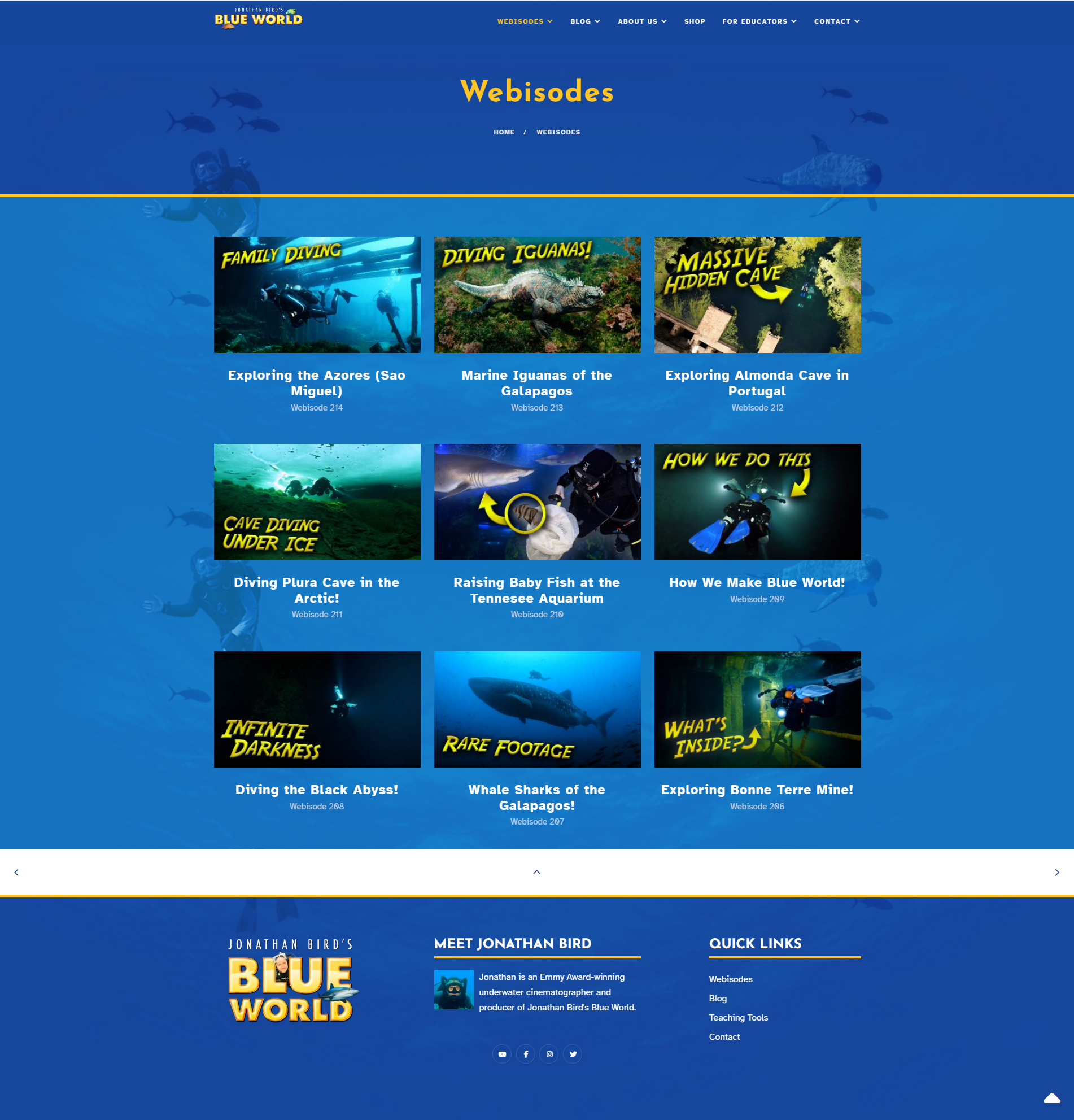https://blueworldtv.com/ &copy; by eBree Web Design