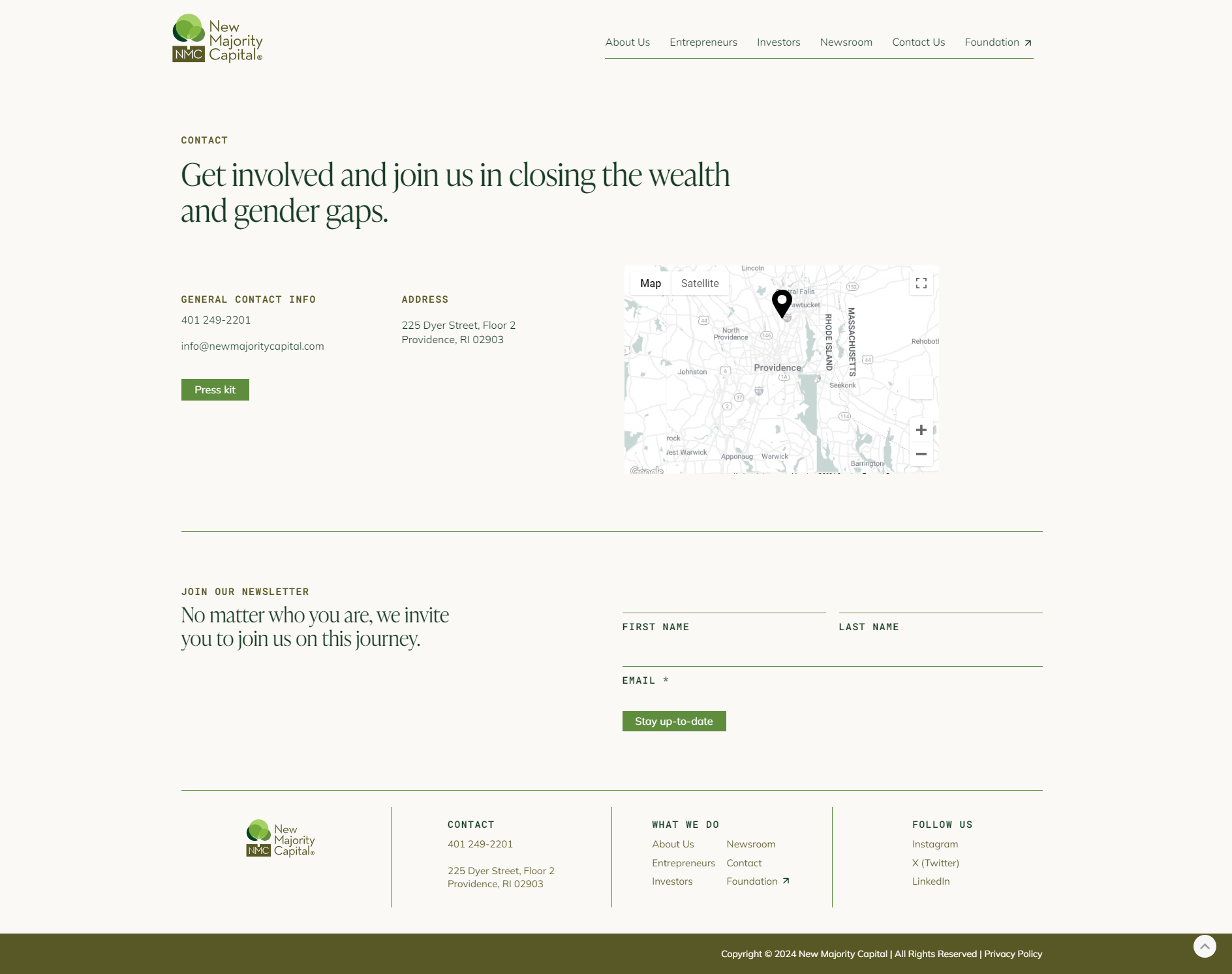 https://newmajoritycapital.com &copy; by eBree Web Design